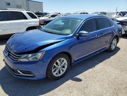 Salvage cars for sale at Tucson, AZ auction: 2016 Volkswagen Passat S