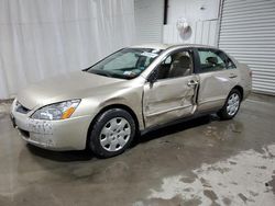Salvage cars for sale from Copart Albany, NY: 2004 Honda Accord LX