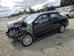 Salvage cars for sale at Graham, WA auction: 2024 Mitsubishi Mirage G4 ES