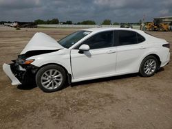 Salvage cars for sale at Houston, TX auction: 2021 Toyota Camry LE