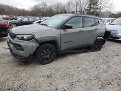 Salvage cars for sale at North Billerica, MA auction: 2023 Jeep Compass Latitude