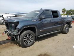Salvage cars for sale at San Diego, CA auction: 2021 GMC Sierra K1500 AT4