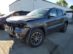 Vehiculos salvage en venta de Copart Sacramento, CA: 2018 Jeep Grand Cherokee Limited