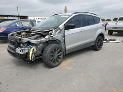 Salvage cars for sale from Copart Grand Prairie, TX: 2019 Ford Escape SE