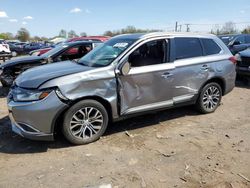 Salvage cars for sale from Copart Hillsborough, NJ: 2017 Mitsubishi Outlander GT