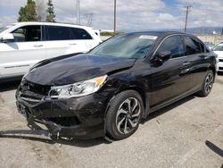 Salvage cars for sale from Copart Rancho Cucamonga, CA: 2017 Honda Accord EXL