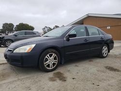 Salvage cars for sale at Hayward, CA auction: 2007 Honda Accord EX