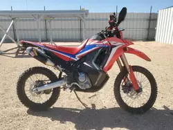 Salvage cars for sale from Copart Andrews, TX: 2022 Honda CRF300 LRA