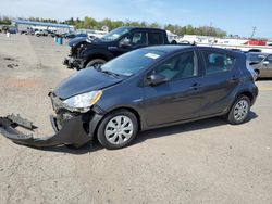 Salvage cars for sale at Pennsburg, PA auction: 2014 Toyota Prius C