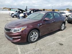 KIA Optima LX salvage cars for sale: 2016 KIA Optima LX