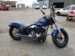 Salvage cars for sale from Copart East Granby, CT: 2015 Harley-Davidson FLS Softail Slim
