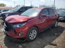 Salvage cars for sale from Copart Columbus, OH: 2018 Chevrolet Equinox LT