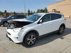 Salvage cars for sale at Gaston, SC auction: 2017 Toyota Rav4 XLE