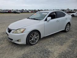 Salvage cars for sale from Copart Sacramento, CA: 2007 Lexus IS 250