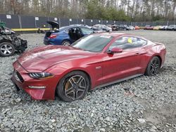 Salvage cars for sale at Waldorf, MD auction: 2018 Ford Mustang GT