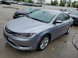 Salvage cars for sale at Bridgeton, MO auction: 2016 Chrysler 200 Limited