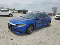 Salvage cars for sale at Kansas City, KS auction: 2019 Honda Insight Touring