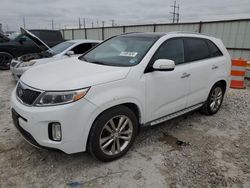 Salvage cars for sale at Haslet, TX auction: 2014 KIA Sorento SX
