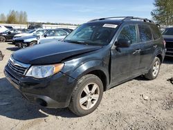 Salvage cars for sale from Copart Arlington, WA: 2010 Subaru Forester XS