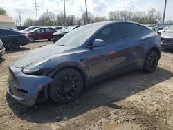 Salvage cars for sale at Columbus, OH auction: 2022 Tesla Model Y