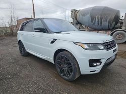 Land Rover Range Rover salvage cars for sale: 2017 Land Rover Range Rover Sport SC