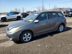 Salvage cars for sale from Copart Montreal Est, QC: 2006 Toyota Corolla Matrix XR