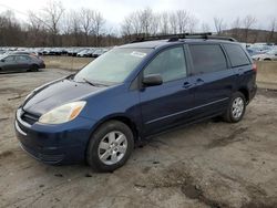 Toyota salvage cars for sale: 2004 Toyota Sienna CE