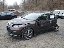 Salvage cars for sale at Marlboro, NY auction: 2021 Honda HR-V EX