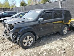 Salvage cars for sale at Waldorf, MD auction: 2009 Honda Pilot EX