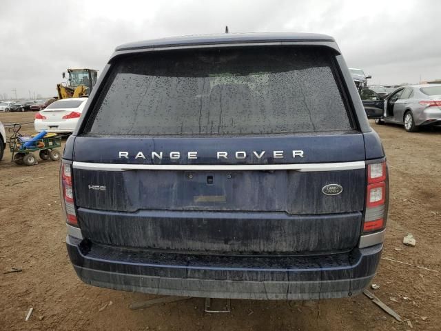 2016 Land Rover Range Rover HSE