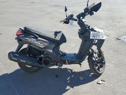 Salvage motorcycles for sale at Windham, ME auction: 2020 Yamaha YW125