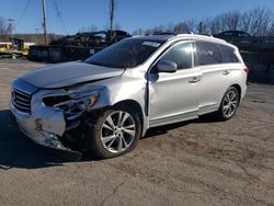 Salvage cars for sale at Marlboro, NY auction: 2014 Infiniti QX60