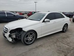 Salvage cars for sale at Wilmer, TX auction: 2015 Mercedes-Benz E 350