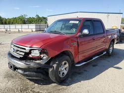 Salvage cars for sale at Spartanburg, SC auction: 2002 Ford F150 Supercrew