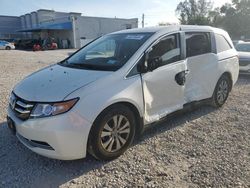 Salvage cars for sale from Copart Opa Locka, FL: 2016 Honda Odyssey EX