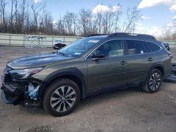 Salvage cars for sale from Copart Leroy, NY: 2023 Subaru Outback Limited