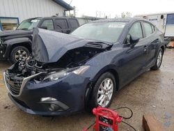 Salvage cars for sale at Pekin, IL auction: 2015 Mazda 3 Touring