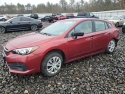 Salvage cars for sale at Windham, ME auction: 2022 Subaru Impreza