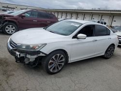 Salvage cars for sale at Louisville, KY auction: 2015 Honda Accord Sport