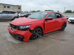 Vehiculos salvage en venta de Copart Wilmer, TX: 2020 Honda Civic Sport