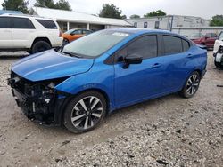 Nissan salvage cars for sale: 2022 Nissan Versa SR