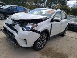 Salvage cars for sale at Seaford, DE auction: 2018 Toyota Rav4 Limited