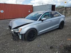 Salvage cars for sale at Homestead, FL auction: 2015 Audi A3 Premium