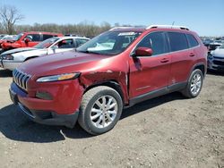 Salvage cars for sale from Copart Des Moines, IA: 2015 Jeep Cherokee Limited