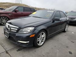 Mercedes-Benz c-Class salvage cars for sale: 2012 Mercedes-Benz C 300 4matic