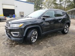 Salvage cars for sale at Austell, GA auction: 2020 Jeep Compass Limited