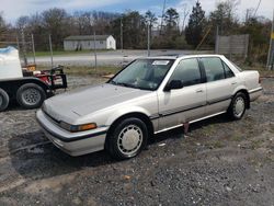 Honda salvage cars for sale: 1988 Honda Accord LXI