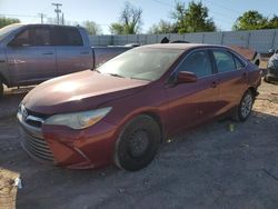 Vehiculos salvage en venta de Copart Oklahoma City, OK: 2016 Toyota Camry LE