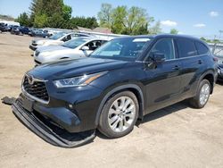 Toyota Highlander Limited salvage cars for sale: 2020 Toyota Highlander Limited