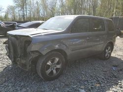 Salvage cars for sale at Waldorf, MD auction: 2012 Honda Pilot EX